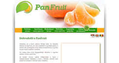 Desktop Screenshot of pan-fruit.com